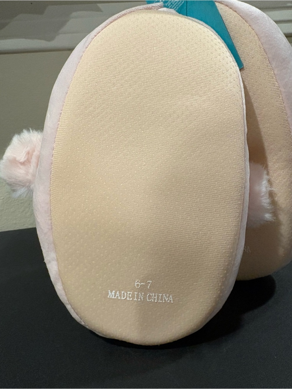 Squishmallow Plush Slippers Alyssa the Swan Kids Youth Size 6 / 7 Fast Shipping - Picture 9 of 10
